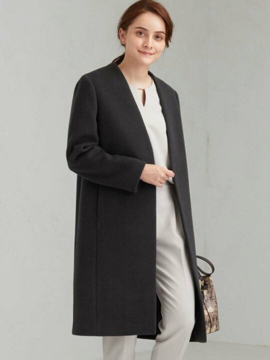 楽天市場】【SALE／70%OFF】◇CS W/N ノーラペル コート UNITED ARROWS  