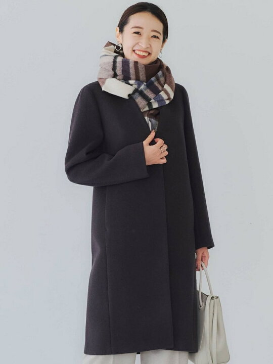 楽天市場】【SALE／70%OFF】◇CS W/N ノーラペル コート UNITED 