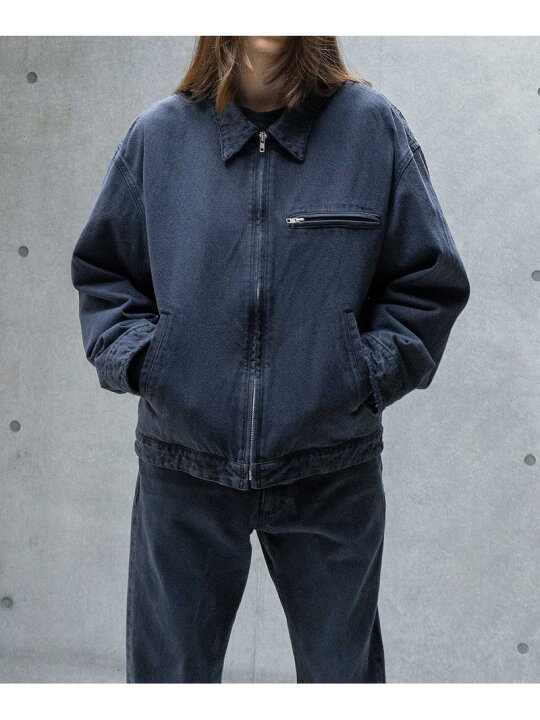 楽天市場】【SALE／70%OFF】オーバーダイ デニム ワーク ジャケット 