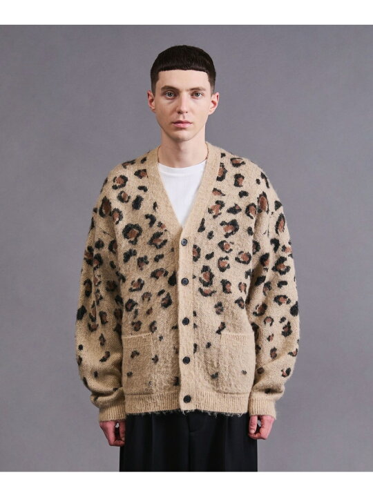 楽天市場】【SALE／70%OFF】レオパード モヘヤ ミックス カーディガン 