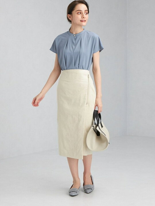 楽天市場】【SALE／30%OFF】ストライプ スタンド ネック タック プル  