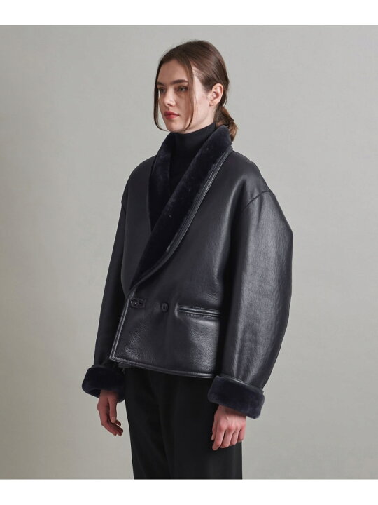 楽天市場】【SALE／70%OFF】＜LOEFF＞ムートン ショールカラー 