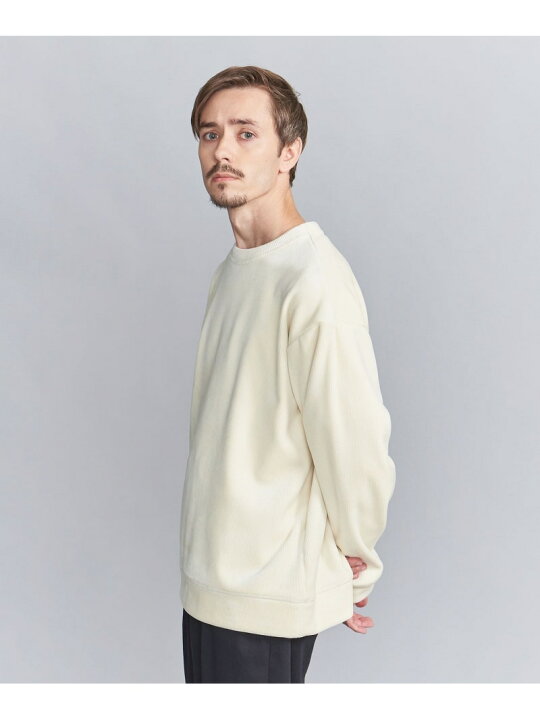 楽天市場】【SALE／70%OFF】ボンディング コーデュロイ クルーネック 