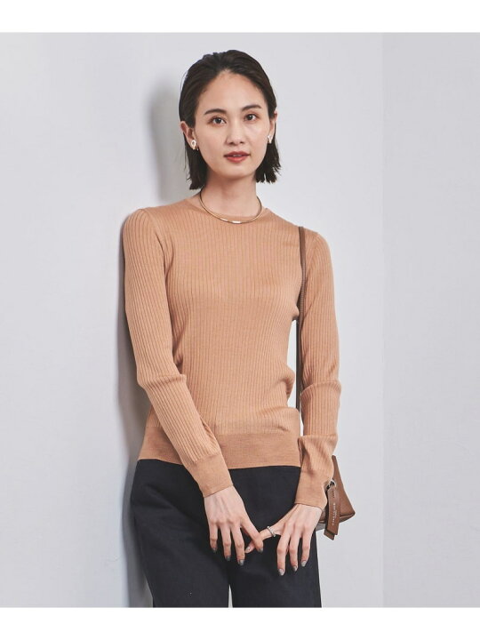 楽天市場】【SALE／70%OFF】リブ クルーネック ニット UNITED ARROWS 