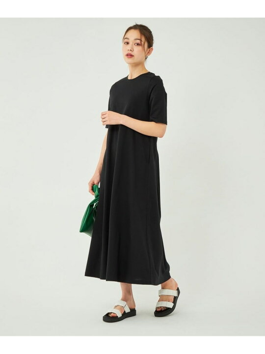 楽天市場】【SALE／50%OFF】バックボタン ショートスリーブ ワンピース  