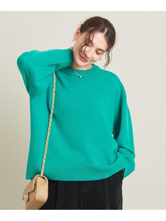楽天市場】【SALE／70%OFF】ウールカシミヤ アクアラグランクルー 