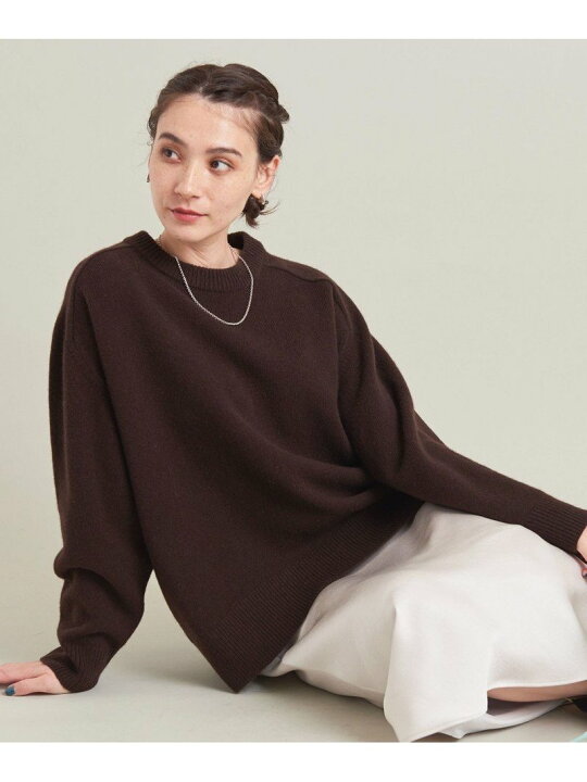 楽天市場】【SALE／70%OFF】ウールカシミヤ アクアラグランクルー 