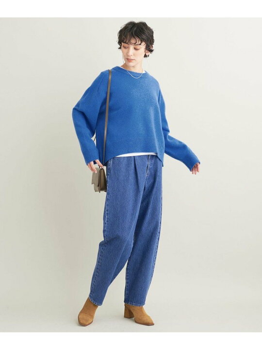 楽天市場】【SALE／70%OFF】ウールカシミヤ アクアラグランクルー 