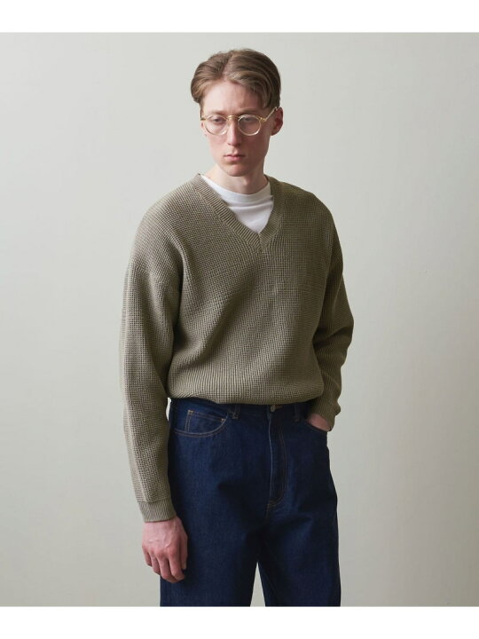 楽天市場】【SALE／70%OFF】＜Steven Alan＞ KUBO WAFFLE V-NECK KNIT 