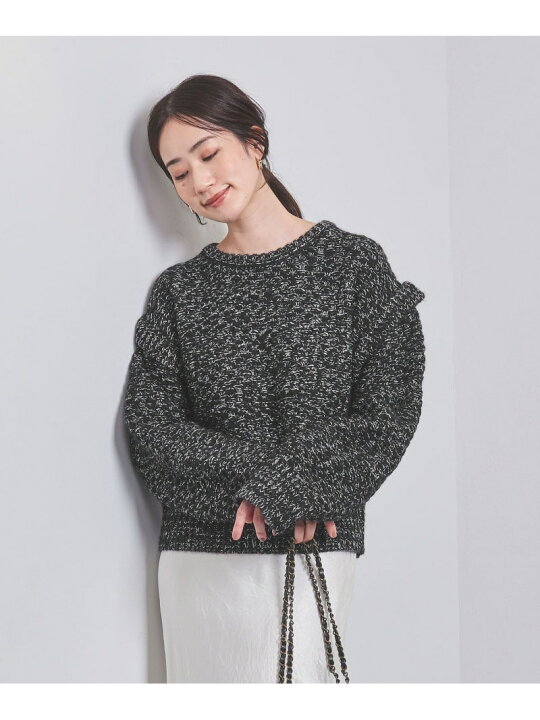 楽天市場】【SALE／40%OFF】ミックスヤーン クルーネック ニット 