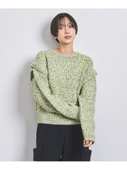 楽天市場】【SALE／40%OFF】ミックスヤーン クルーネック ニット 