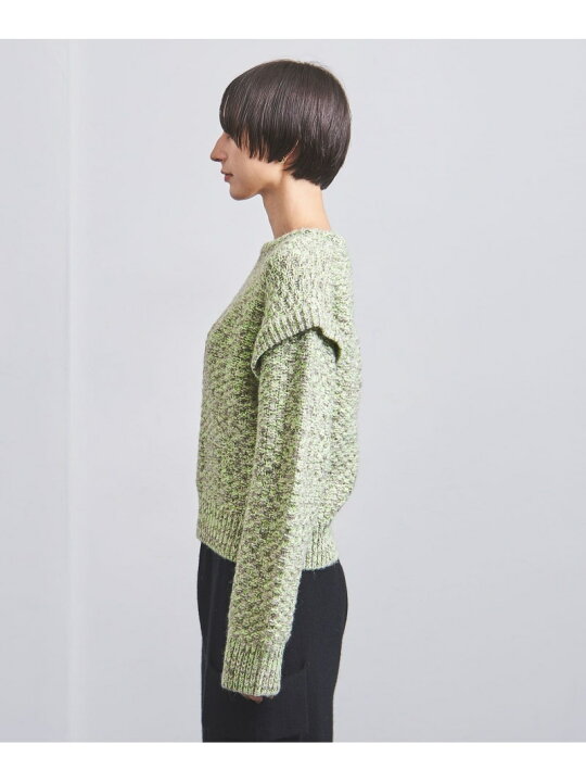 楽天市場】【SALE／40%OFF】ミックスヤーン クルーネック ニット 