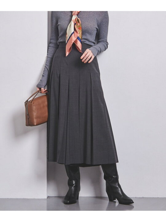 楽天市場】【SALE／70%OFF】プリーツ ガウチョ パンツ UNITED ARROWS 