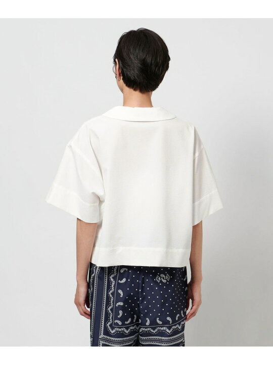 楽天市場】【SALE／30%OFF】エアリー オープンカラー 五分袖 シャツ 