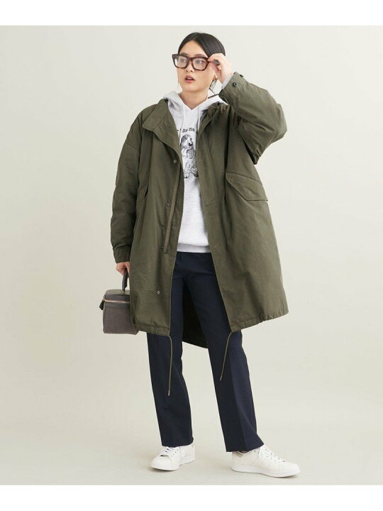 楽天市場】【SALE／60%OFF】フィッシュテールライナー付きモッズコート 
