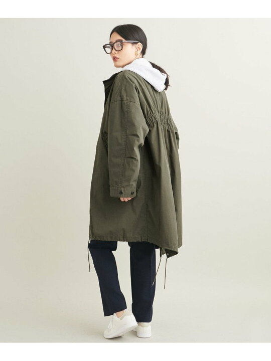 楽天市場】【SALE／60%OFF】フィッシュテールライナー付きモッズコート 