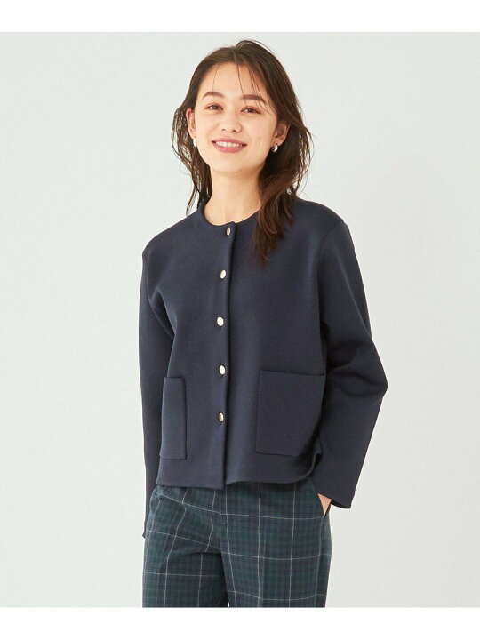 楽天市場】【SALE／70%OFF】フォルム ノーカラー カーディガン 