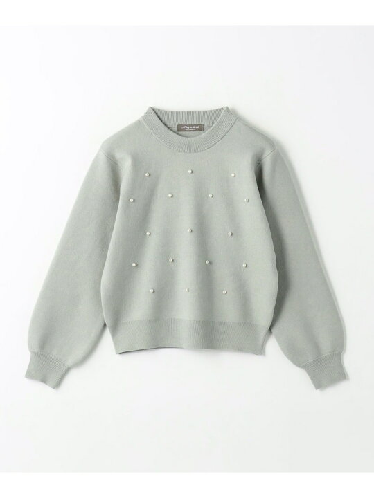 楽天市場】【SALE／50%OFF】フェイクパール スムースニット ＜A DAY IN 