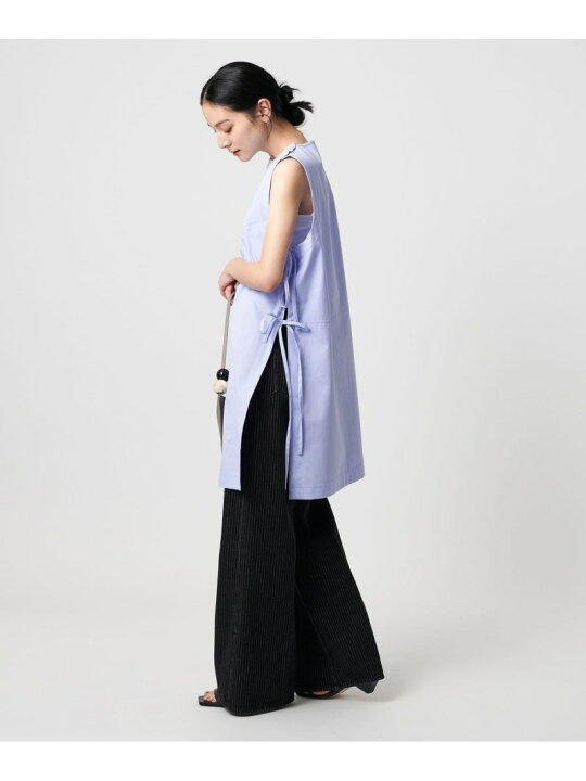 楽天市場】【SALE／70%OFF】コットンノースリーブ スリットチュニック 