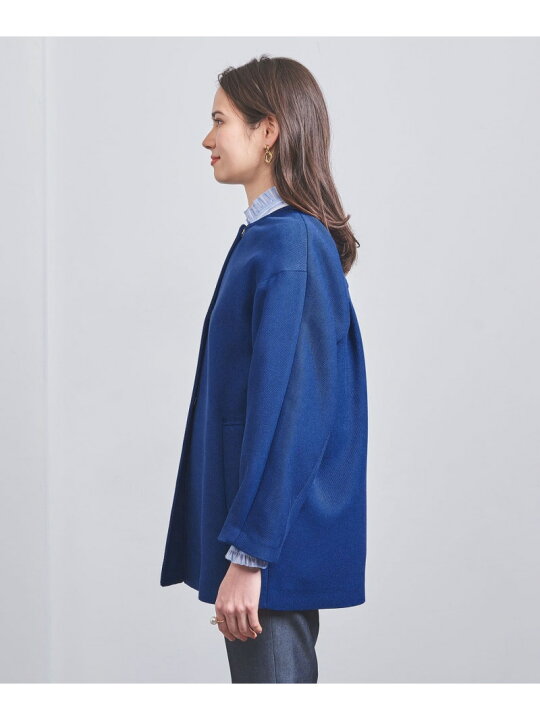 楽天市場】【SALE／70%OFF】P/R ツイル ノーカラー ミドルコート 