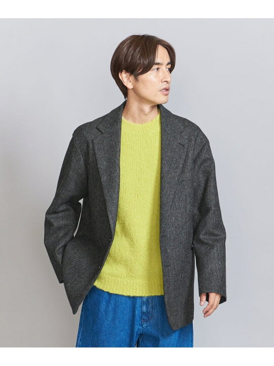 楽天市場】【SALE／60%OFF】ムーン ツイード オーバー ジャケット 