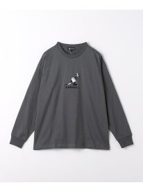 【SALE／30%OFF】KANGOL パッチワーク ロゴ Tシャツ＜A DAY IN THE LIFE＞ a day in the life ユナイテッドアローズ アウトレット トップス カットソー・Tシャツ グレー ホワイト【RBA_E】[Rakuten Fashion]