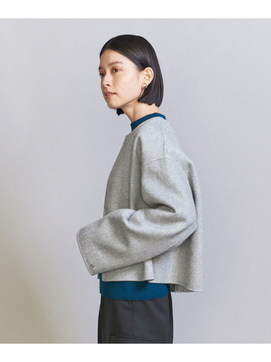 楽天市場】【SALE／70%OFF】ノーカラー リバー コート -3WAY 