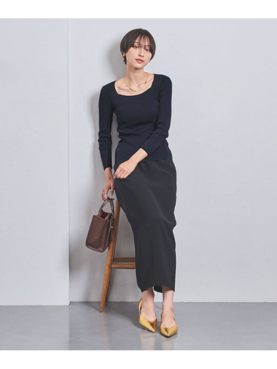楽天市場】【SALE／70%OFF】リブ スクエア ニット UNITED ARROWS 