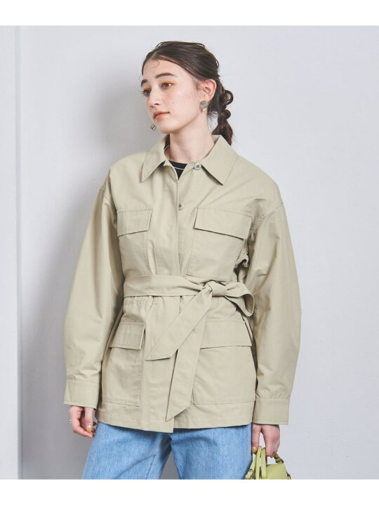 楽天市場】【SALE／80%OFF】ミリタリー ベルテッド コート UNITED 