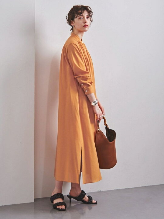 楽天市場】【SALE／70%OFF】UWSC バンドカラー シャツワンピース  