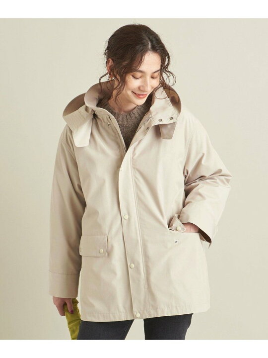 楽天市場】【SALE／70%OFF】BY ボア&キルティングライナーフードミドル 