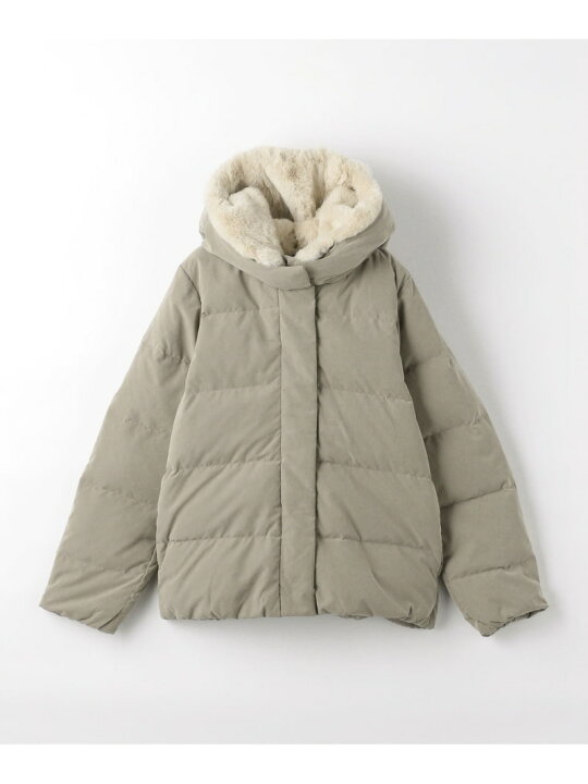 楽天市場】【SALE／50%OFF】フェイクファーフード ダウンジャケット 