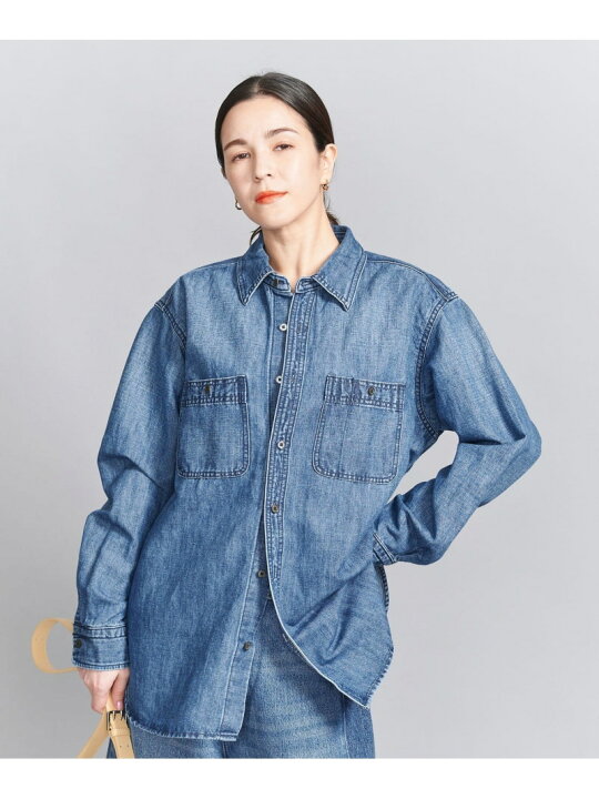 楽天市場】【SALE／70%OFF】麻コットン ダンガリーシャツ BEAUTY&YOUTH 
