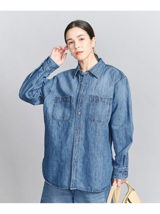 楽天市場】【SALE／70%OFF】麻コットン ダンガリーシャツ BEAUTY&YOUTH 