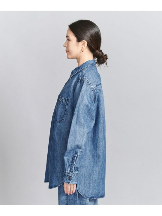 楽天市場】【SALE／70%OFF】麻コットン ダンガリーシャツ BEAUTY&YOUTH 