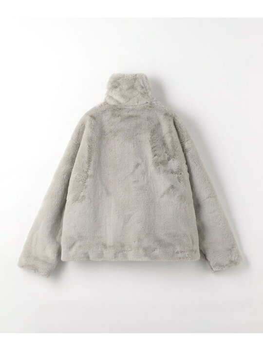 楽天市場】【SALE／60%OFF】フェイクファー パイピング ジップブルゾン 