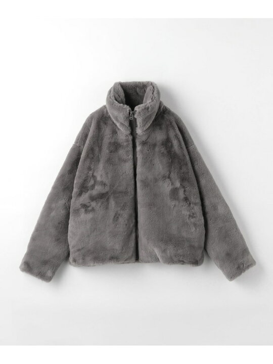 楽天市場】【SALE／60%OFF】フェイクファー パイピング ジップブルゾン 