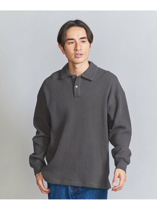楽天市場】【SALE／70%OFF】ヘビー サーマル ポロシャツ BEAUTY&YOUTH 