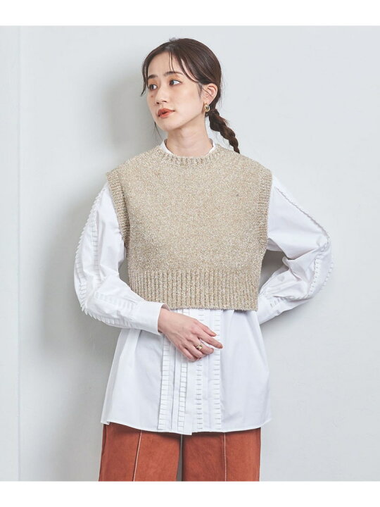 楽天市場】【SALE／70%OFF】グリッター ラメ ニットベスト UNITED 