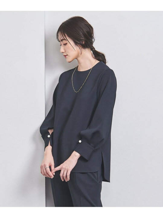 楽天市場】【SALE／80%OFF】SPONGY パールモチーフ ブラウス UNITED