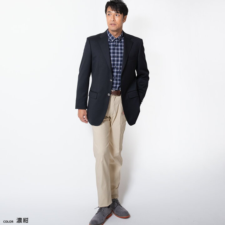 楽天市場】メンズ 紺ブレザー Stanley blacker スタンリーブラッカー 