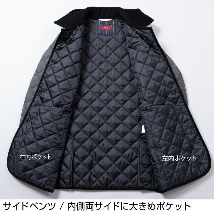 祝開店 大放出セール開催中 美品 ヒルトン ステンカラーコート キルティング 着脱可能 Artuklu Bel Tr