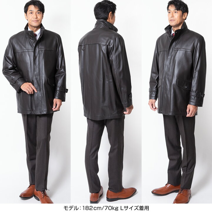 楽天市場】【23:59迄 全品 P5倍】レザー ショートコート ジャケット  