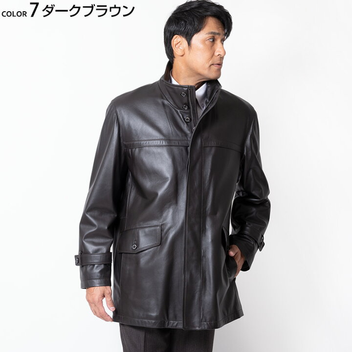 楽天市場】【23:59迄 全品 P5倍】レザー ショートコート ジャケット 