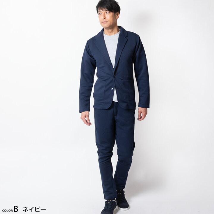 楽天市場】【M】セットアップ スーツ メンズ ストレッチ 