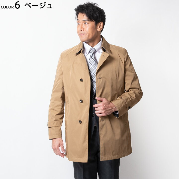 楽天市場】スプリングコート メンズ ビジネス シングルトレンチ 軽量 