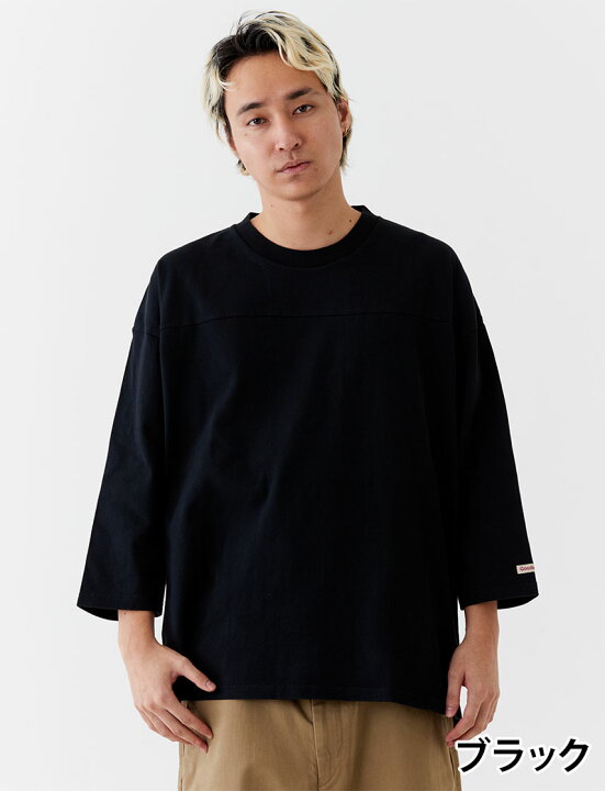 楽天市場】【公式】 Goodwear ビッグ 7分袖 フットボール 切替 Tシャツ 
