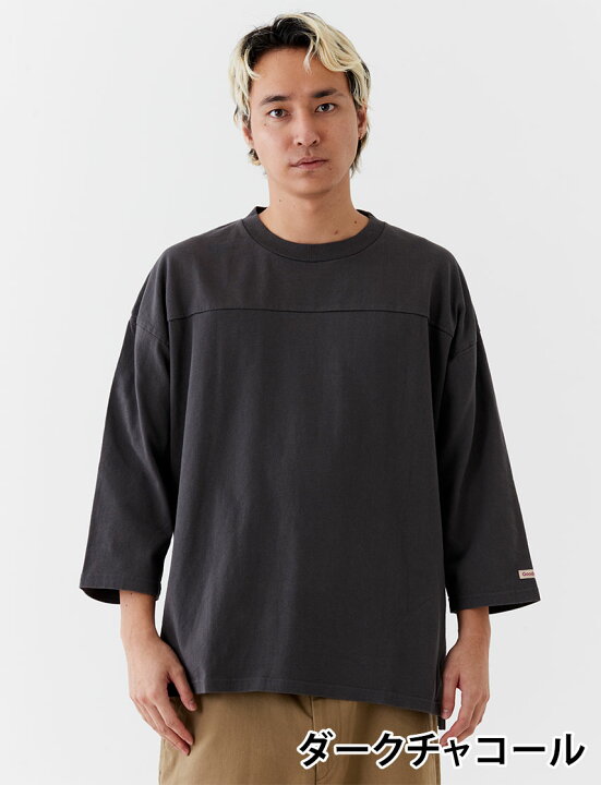 楽天市場】【公式】 Goodwear ビッグ 7分袖 フットボール 切替 Tシャツ 