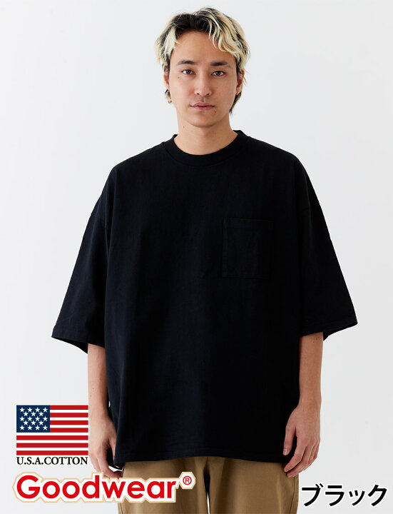 大きいサイズ goodwear 店舗 BOY ビームス ボーイ Goodwear カスタム ビッグ ロングスリーブ Tシャツ Tシャツ・カットソー カットソー 通販