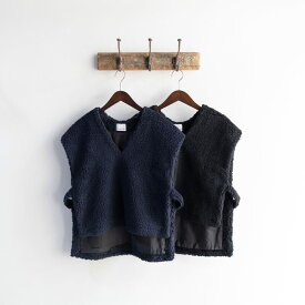 Honnete オネット | Boa Side Open Vest